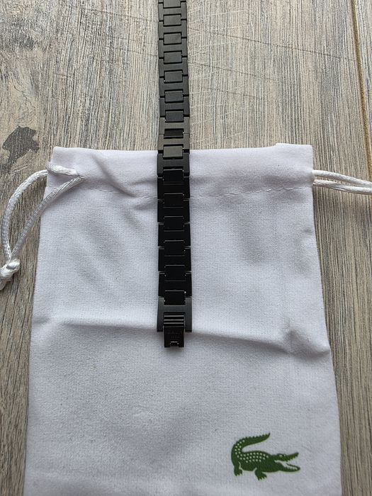 Bratara Lacoste - 21cm - Negru