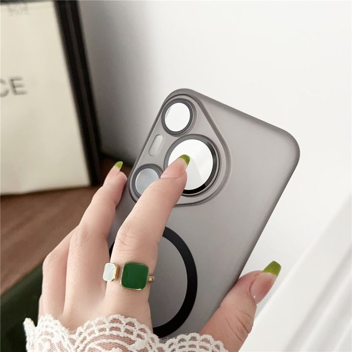 Huawei pura 80ultra,80pro ултратънък MagSafe кейс с протектор камера