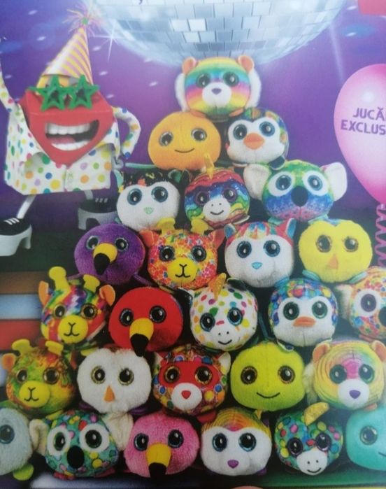 jucarii noi eticheta plus beanie boos teeny  ty 40  lei buc