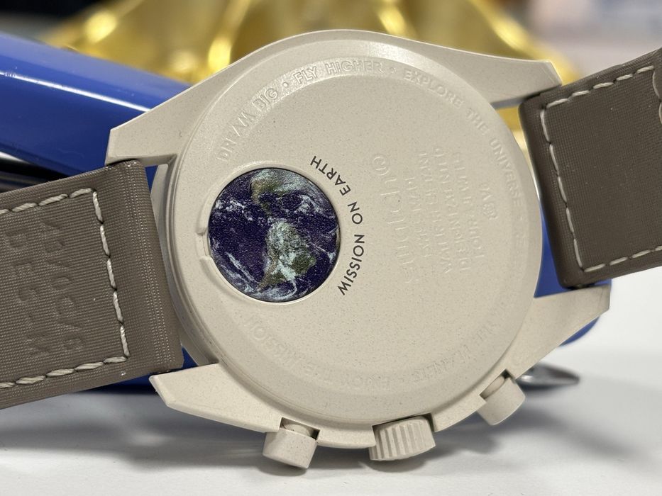 Omega MoonSwatch ,Ceas Original Full set Acte Cutie