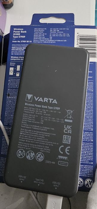 Baterie externa wireless