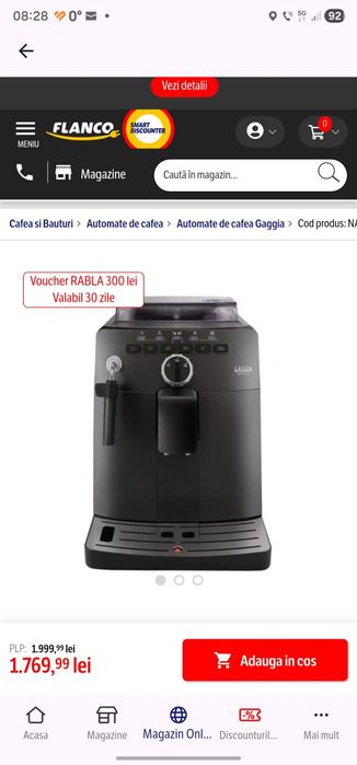 Espressor Saeco Intuita