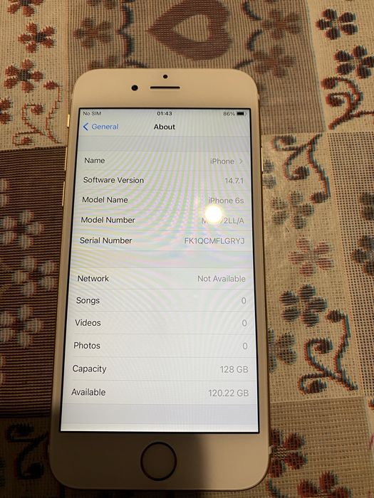 Iphone 6s Батерия на 99% 128GB