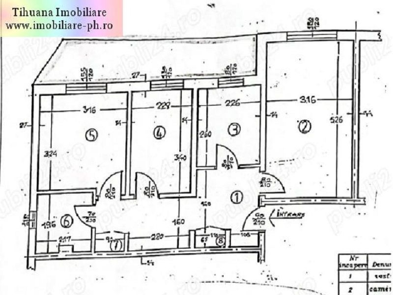 Apartament 3 camere de vanzare : 9 Mai-(Padina)