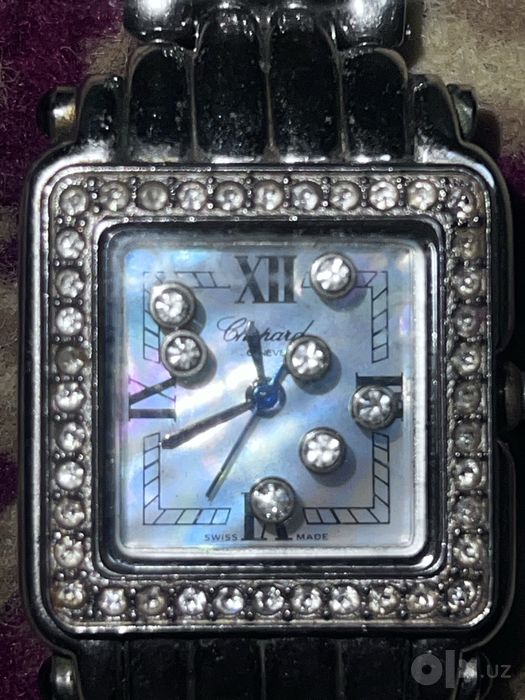 Женские часы Chopard 925 пробы посеребрение оригинал
