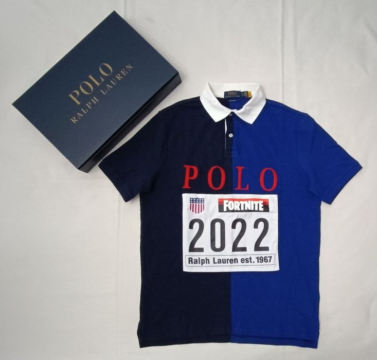 POLO Ralph Lauren Fortnite Polo Shirt оригинална тениска S памук поло