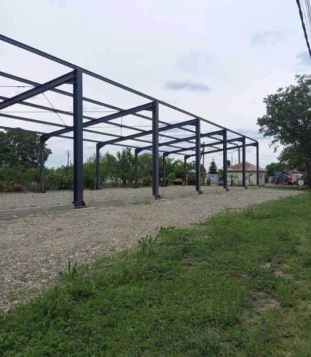 Vând Hală metalică lucrăm fără avans