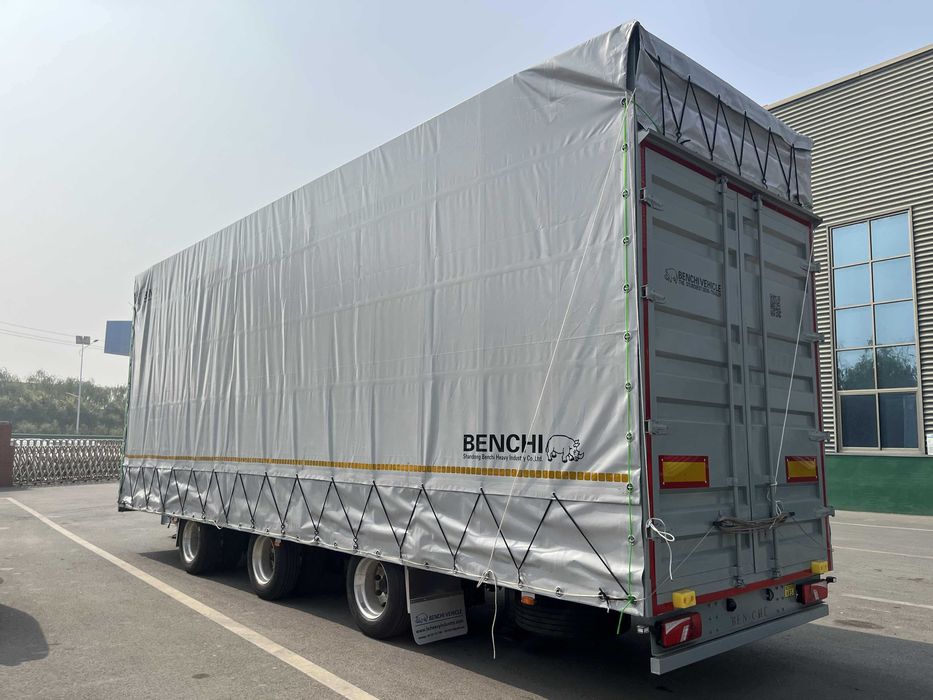 Үш осьті шнурлы тіркеме