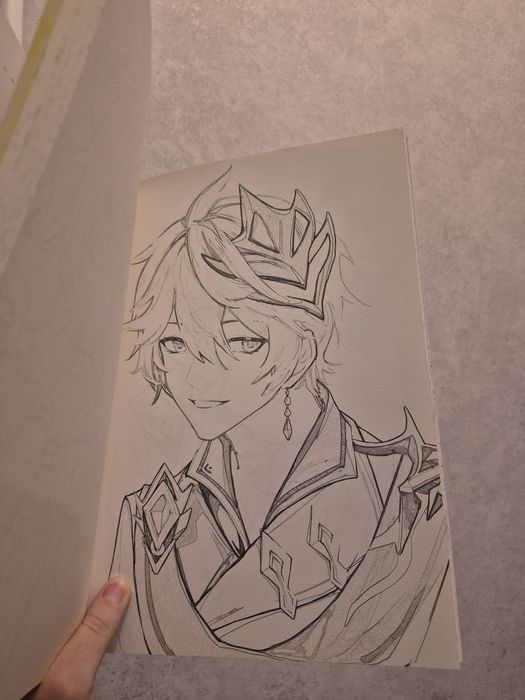 Раскраска Genshin Impact