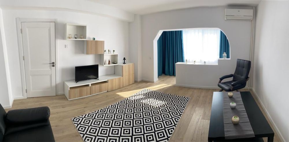 PROPRIETAR inchiriez apartament 2 camere – Aviatiei, 3/4, 62 mp, Centrala Proprie – 599€