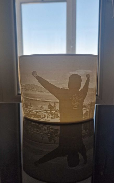 Fotografie lithophane personalizată prin printare 3D