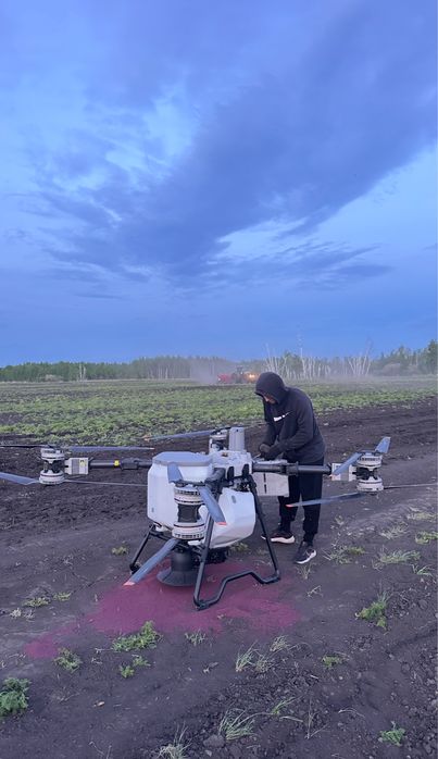 Агродроны обработка полей
