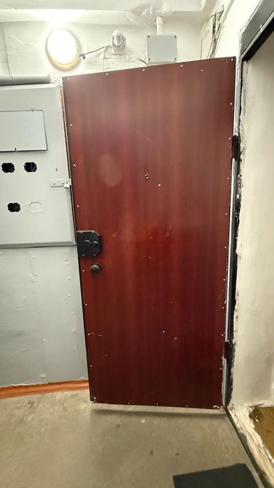 Входная железный дверь