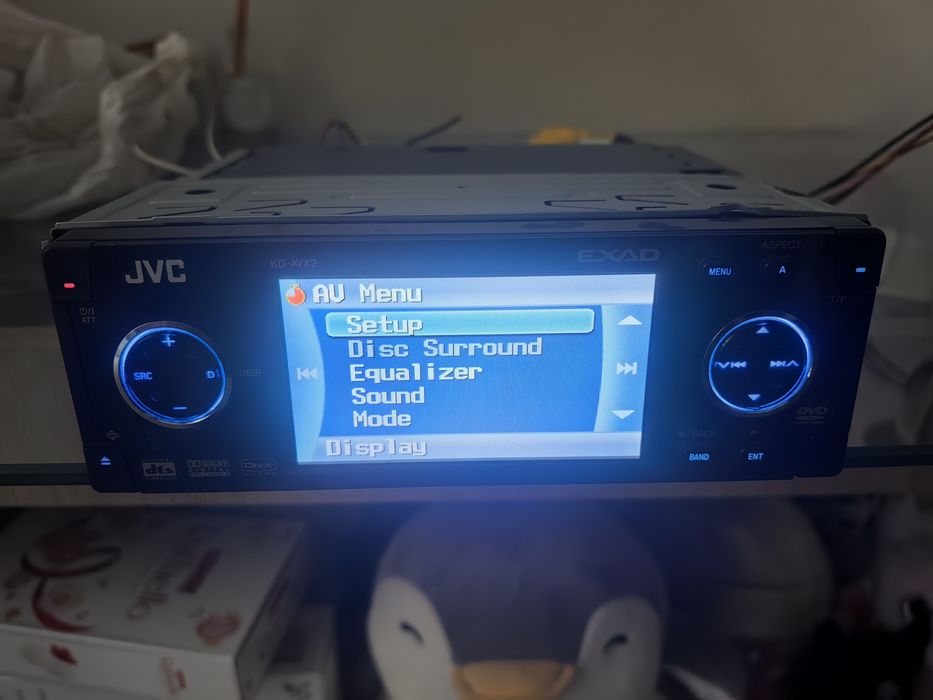 Jvc DVD player auto