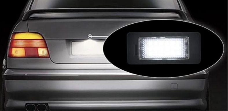 LED плафони за заден номер BMW / БМВ Е39 E46 Е60 Е61 E90 E91 E92 E82