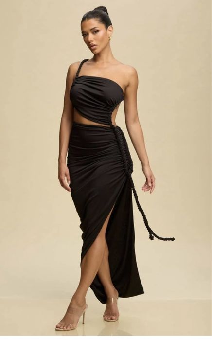 Плажен сет/ рокля с връзки