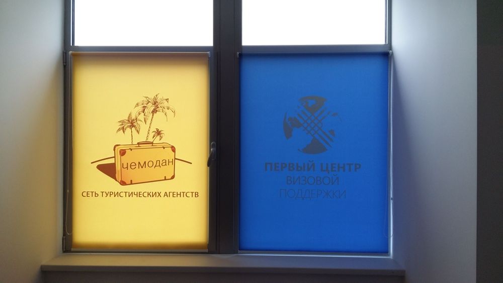 Жалюзи, Ролл шторы декор окон