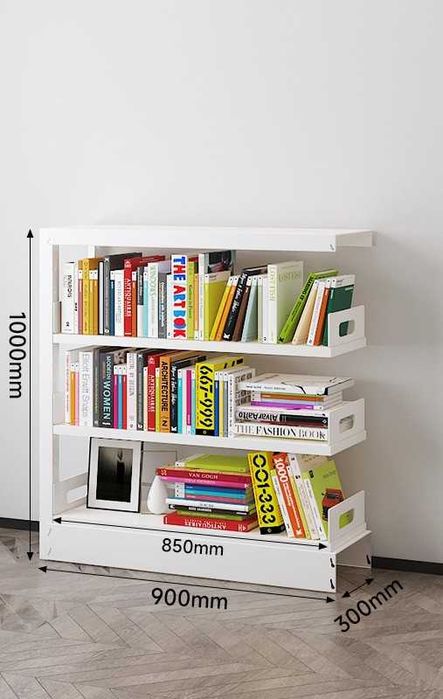 Многоуровневая стальная книжная полка для библиотеки