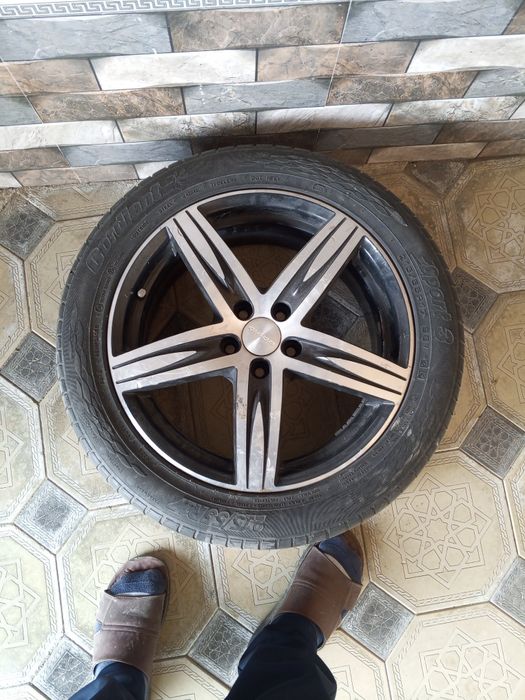 Диски с резиной для трекер