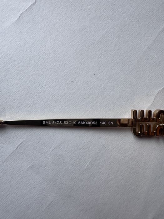 Ochelari de soare Miu Miu SMU54ZS 53-19 140, Noi