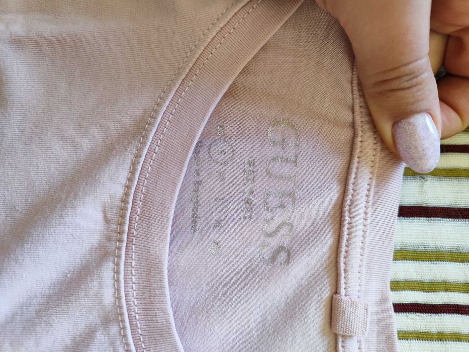 Блуза с къс ръкав Guess