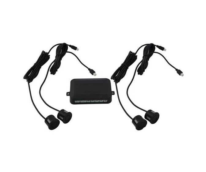 Парктроник със зумер, без дисплей с 4 датчика, звуков сигнал, 12V