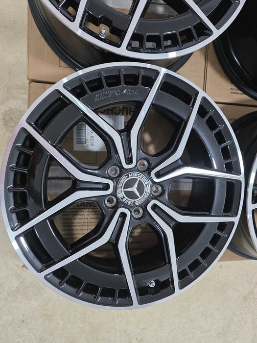 Jante 19 OEM Mercedes AMG Vito Viano V Class CLA EQA EQB senzori presiune roti 5x112 66.6 7.5J et 53