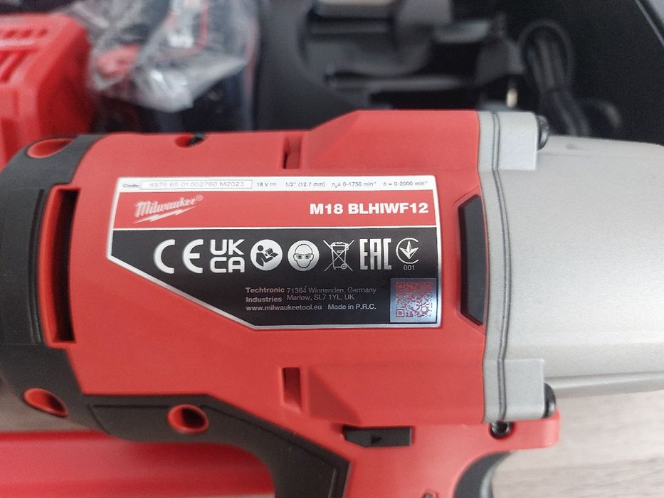 Pistol impact mare milwaukee M18 BLHIWF12, cupla 1/2, 1650 nm