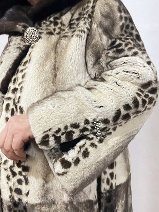 Шуба стриженная норка