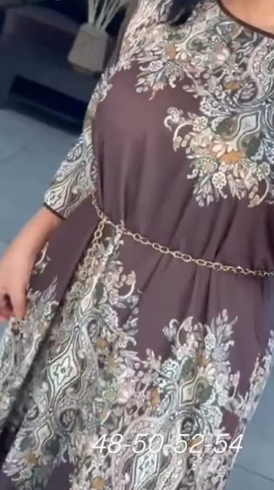 Платье шёлковое 50 раз.