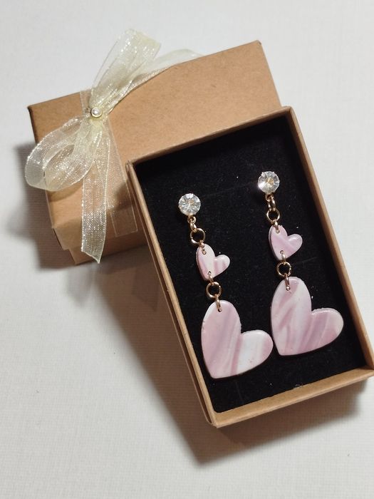 Обеци от полимерна глина