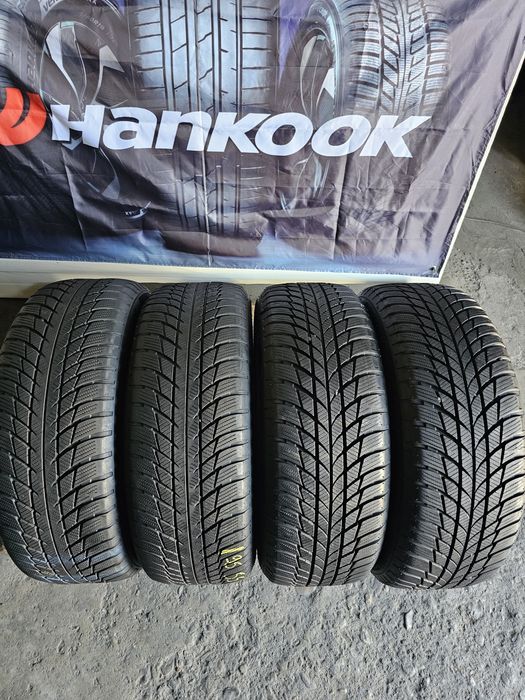 4 anvelope iarna 195 55 16 Bridgestone Runflat  6.7mm