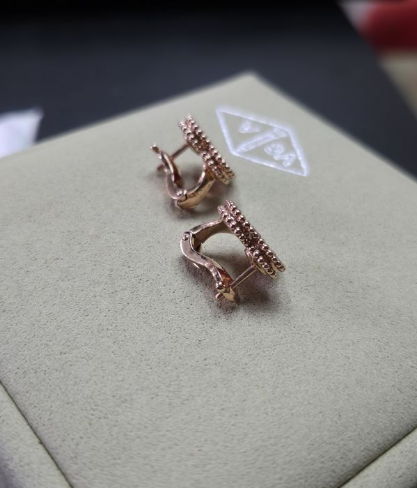 Обеци Van Cleef alhambra