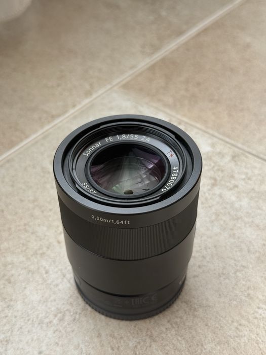 Sony 55mm f1.8 ZEISS