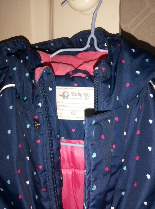 детский комбинезон весна/осень