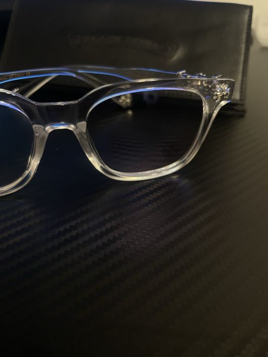 Ochelari Chrome Hearts + Toc Transparenti