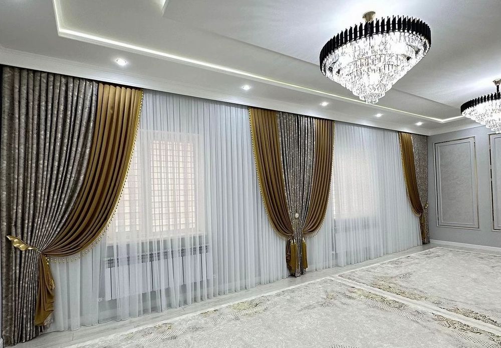 Замонавий пардалар ресторанларга чехол дастурхонлар тикиб берамиз