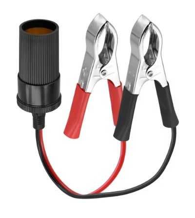 Разклонител №3958 за запалка 12V/24V с щипки за акумулатор