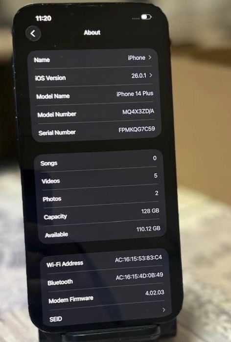 iPhone 14 Plus 128Gb