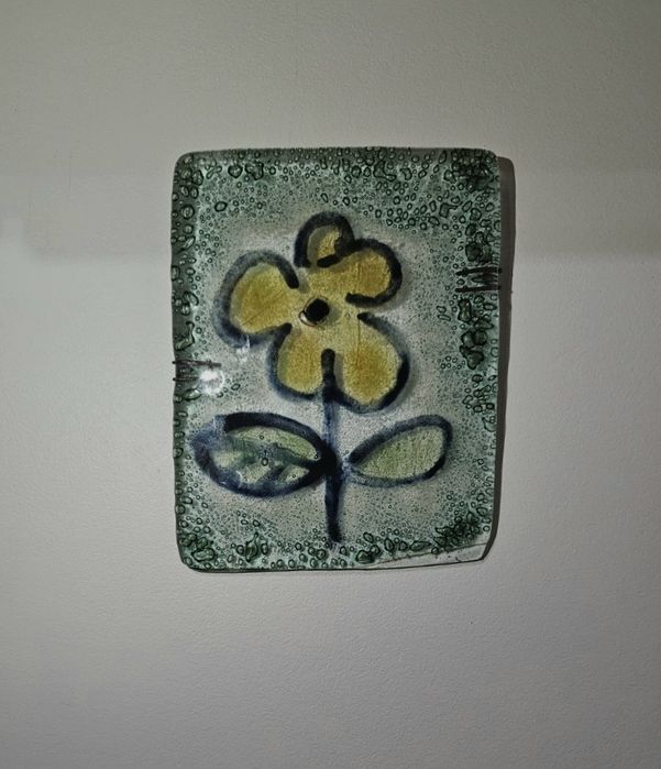 Много красива картина-пано  от стъкло.  "Цветенце"