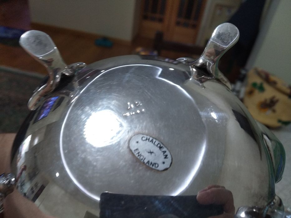 Английский Сервиз посеребренный.