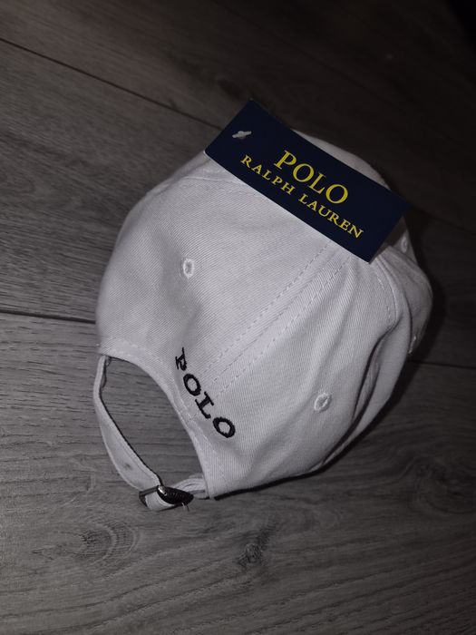 Șapcă Polo Ralph Lauren albă – logo brodat