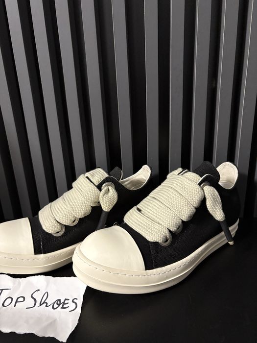Rick Owens Jumbo Laces Low