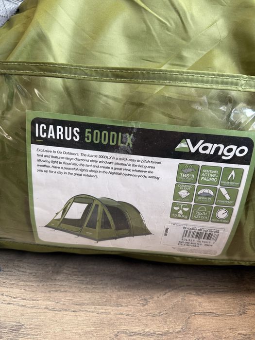Палатка Vango Icarus 500 Deluxe Family Tent