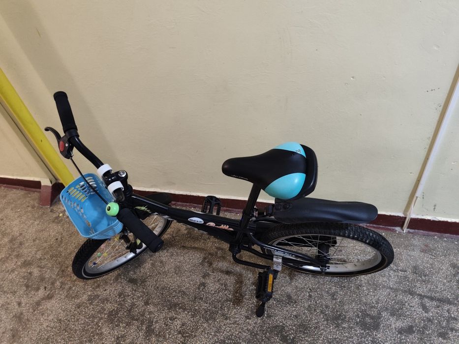 Bicicletă copii 16 inch Velors + coș + apărători – stare excelentă