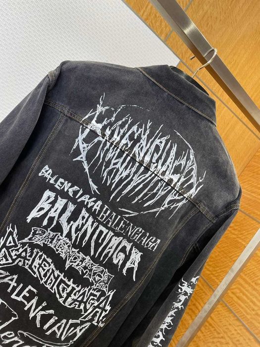 Geaca de blugi Balenciaga Premium