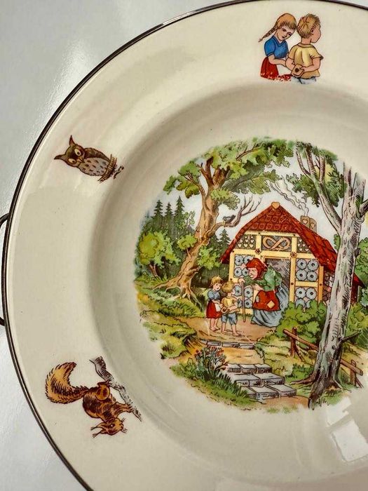 Винтидж детска  Хензел и Гретел, с отделение за топла вода