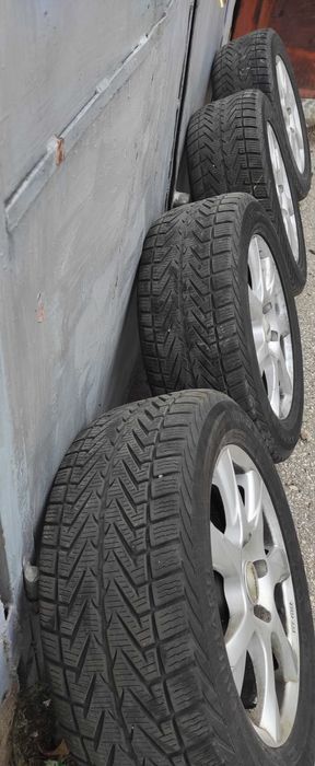 Немски алуминиеви джанти за BMW E60 16 5x120 ET-20 със зимни гуми