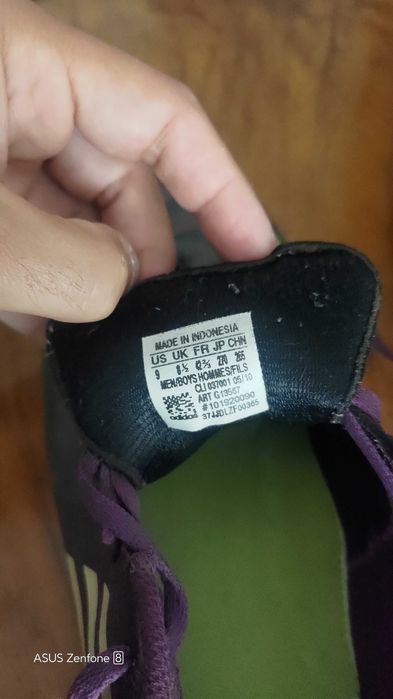 Футболни обувки стоножки Adidas F50 номер 42.5