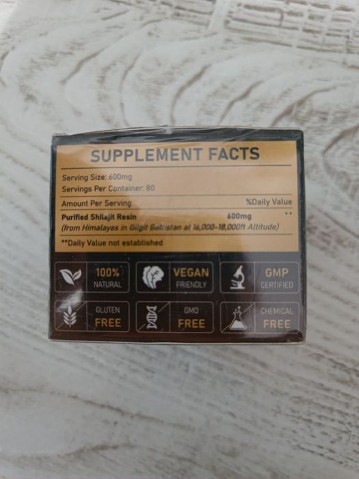 Shilajit 50g pentru imunitate și energie